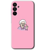 Galaxy A15 Kılıf HD Desen Baskılı Kılıf - Bad Grandmother