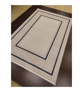 HALIMARKA KZ-NV 46007E GRİ MAVİ MODERN SALON HALISI 160X230 CM