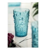 Akrilik Aquamarin Tekli Uzun Bardak & Su Meşrubat Bardağı 750 ml ( Büyük Boy & Cam Değildir )