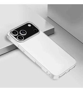 Iphone 17 PRO Uyumlu Şeffaf Kılıf Silikon ve Esnek