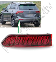 Tiguan Sol Dış Arka Tampon Reflektörü 5NA945103