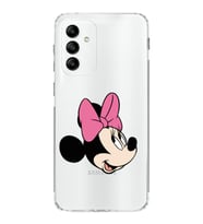 Samsung Galaxy M13 Kapak Minnie Mouse Tasarımlı Şeffaf  Kılıf