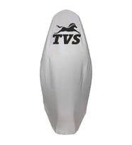 Tvs Uyumlu Koltuk Kılıfı Beyaz Siyah