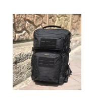 Askeri Malzeme Lazer Kesim Çanta Siyah 45 Lt (Standart)