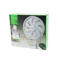 KİWİ KFAN-7627 41CM 50W EV TİPİ AYAKLI VANTİLATÖR 3-KADEME HIZ 9-PLS.KANAT SİGORTALI SESSİZ MOTOR YÜ