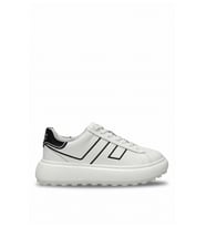 Lufian 111230269 Harold Erkek Hakiki Deri Klasik Sneaker Beyaz