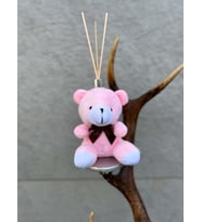 Oda Kokusu Gül Aromalı Pembe Peluş Ayıcık İçerisinde, Hediyelik 15 ML Kalıcı Koku Oda Kokusu
