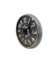 Iron Legacy Krom 60 Cm Çarklı Duvar Saati (Standart)
