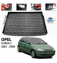 Opel Corsa C Bagaj Havuzu Paspası 2000-2006