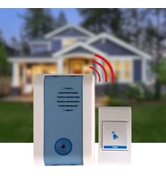Wireless Bağlantılı Ev, Ofis, Daire veya Bahçe Kapıları İçin Kablosuz Kapı Zili (5680)