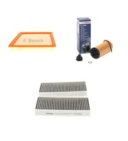 Bosch Filtre Bakım Seti BMW 2 SERİSİ 220 D Dizel 2014+ Hava + Yağ F. + Polen Filtre Bosch