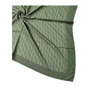 Işıl İpek - F Desen Siena Eşarp 100x100 cm (Acı Kahve)