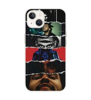 Iphone 14 Plus Uyumlu The Weeknd Tasarımlı Şeffaf Telefon Kılıfı