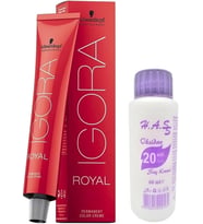 Igora Igora Saç Boyası 4-0 Kahve 60 Ml + Mini Oksidan 20 Volüm