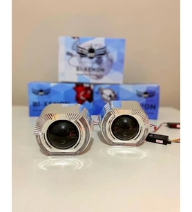 2.5 İNÇ J MODEL Bİ-XENON MERCEK BEYAZ ANGEL + BEYAZ ŞEYTAN GÖZ