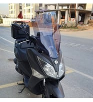 MOTOCAM SYM Joymax 250 İ Ön Cam 2013-2016 Model 75cm Füme Renkli 4mm UZUN