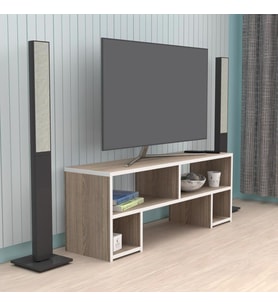 Kenzlife televizyon sehpası abudabi crd 040*080*30 tv ünitesi (Karışık)