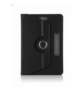 MT08 Universal 8 İnç Tablet Kılıfı Dönebilen Standlı Yerli Üretim (Siyah)