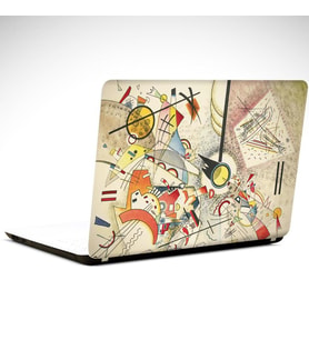 Şekiller Renkler Soyut Laptop Sticker 15.6 inch (38X27CM)