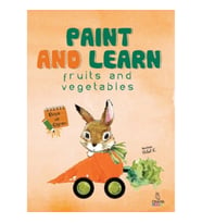 Paint and Learn Fruits and Vegetables