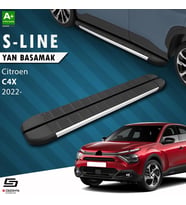 S-Dizayn Citroen C4 X S-Line Aluminyum Yan Basamak 183 Cm 2022 Üzeri A+ Kalite