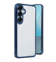 Samsung Galaxy S25 Plus Kılıf Razer Lensli Silikon - Lacivert