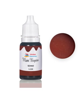 Mum Boyası Sıvı Pigment Boya 20 ML  Kiremit - S220