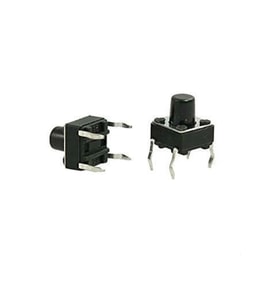Tactile Push Buton Hobi Devreleri Için 6x6x8mm 4 Pin Küçük Buton - 5 Adet