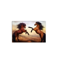 DBSanatevi Şaha Kalmış Atlar Tablo 70 X 70 Cm