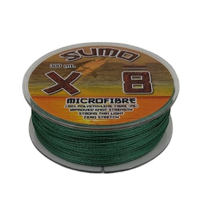 Effe Sumo X8 İp Misina 300m Polietilen MicroFiber İp Misina Yeşil 300M - 0.12Mm