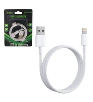 Weko WK-29905 Beyaz 1 Metre Usb to Lightning Şarj - Data Aktarım Kablosu