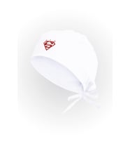 Super Nurse Ekg Cerrahi Bone  Hemşire Bonesi  Cerrahi Bone Beyaz