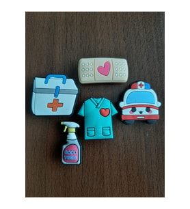 Terlik Süsü-terlik Tokası Sağlıkçı-doktor 5'li Set