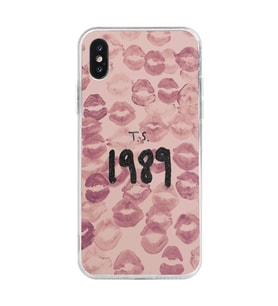 Iphone X ve XS Uyumlu 1989 Taylor Swift Tasarımlı Şeffaf Telefon Kılıfı