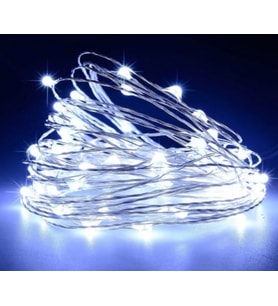 Peri led 3 metre pilli- pil dahil (Beyaz)