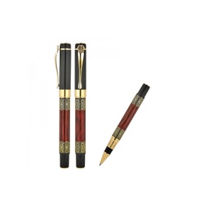 Özel Tasarım Desenli Metal Roller Kalem TG-V 7660