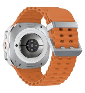 Watch 7 Ultra Kr417 Rug Silikon Kordon - Turuncu