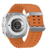Watch 7 Ultra Kr417 Rug Silikon Kordon - Turuncu