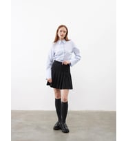 Pileli Mini Etek Siyah (STD)