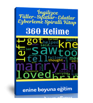 İngilizce Fiiller-Sıfatlar-Edatlar Ezberleme Kitabı