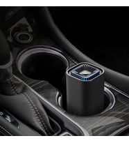 Ally K2 Hava Temizleyici Araba Ev Ofis Taşınabilir Air Purifier (Siyah)