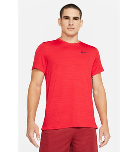 Nike Dri Fit Superset Top Mens Training Tee Erkek Koşu Antrenman Tişörtü Kırmızı