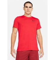 Nike Dri Fit Superset Top Mens Training Tee Erkek Koşu Antrenman Tişörtü Kırmızı