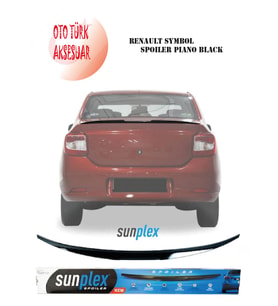 Renault Symbol Spoiler Piano Black (Siyah)