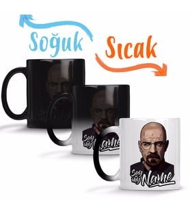 Heisenberg Sihirli Kupa Bardak Porselen