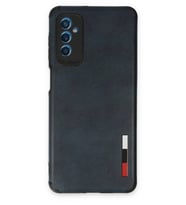 Durukar® Samsung Galaxy M52 5G Kılıf Loop Deri Silikon - Lacivert