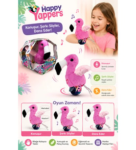 Slap Bant Bileklik Konuşan Kuşlar – Flamingo Eğlenceli ve Renkli Bileklik