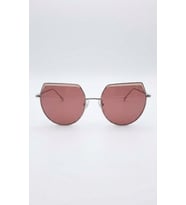 Sanches Geometrik Metal Güneş Gözlüğü 55 mm L size