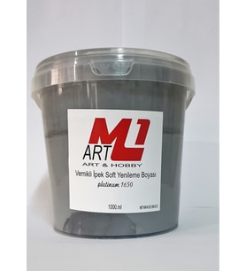 M1 ART Andezit Gri Su Bazlı Vernikli Yenileme Boyası 1000.ml-Mobilya,cam,mermer,beyaz eşya,fayans,seramik,parke
