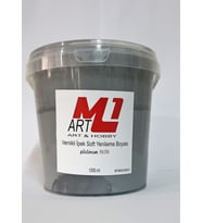 M1 ART Andezit Gri Su Bazlı Vernikli Yenileme Boyası 1000.ml-Mobilya,cam,mermer,beyaz eşya,fayans,seramik,parke